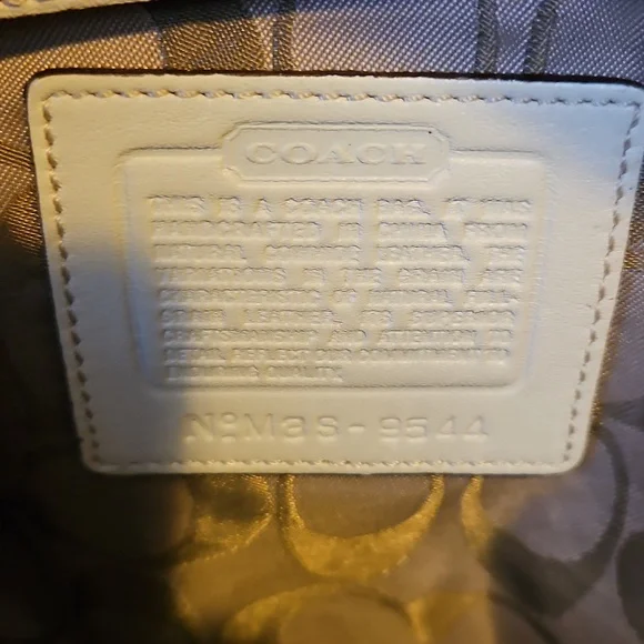 Coach Cream Soho Hampton Shoulder Bag
